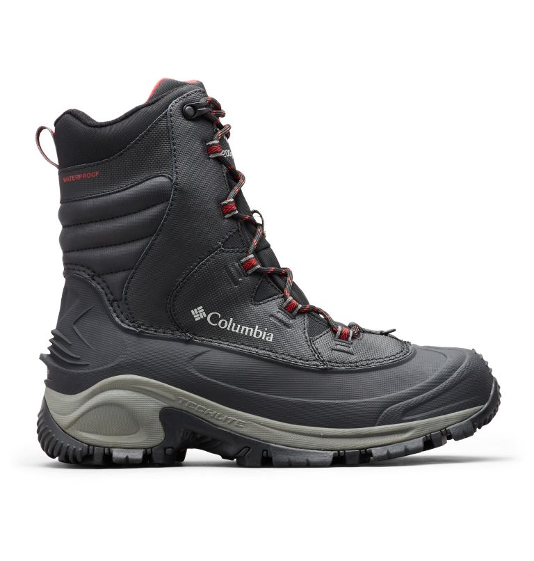 Columbia Bugaboot™ III Winterschoenen Heren Zwart Lichtrood | RIV845AJ