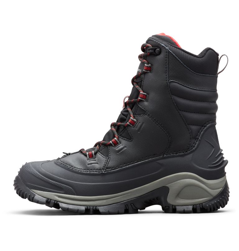 Columbia Bugaboot™ III Winterschoenen Heren Zwart Lichtrood | RIV845AJ