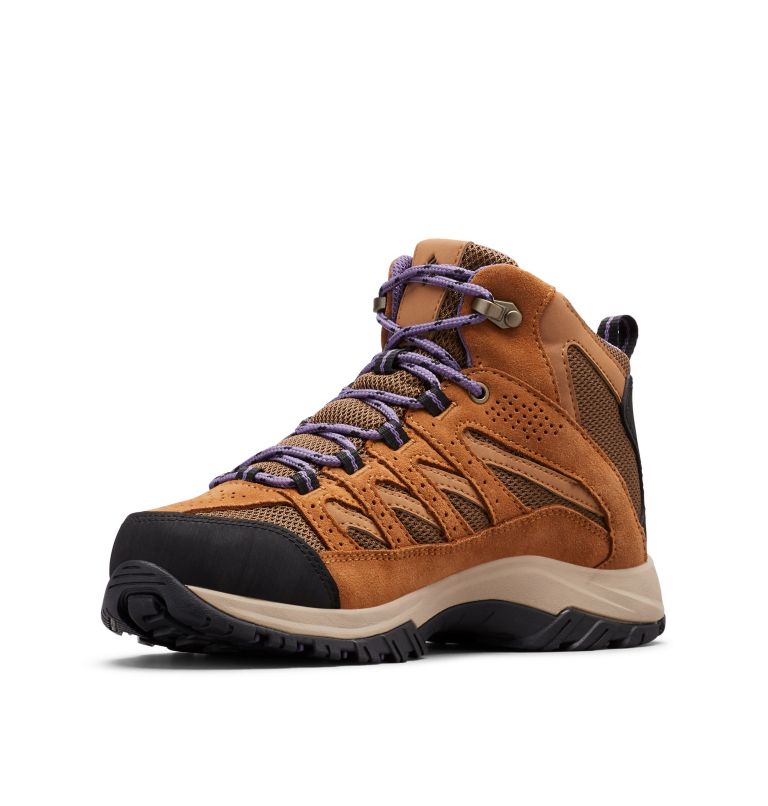 Columbia Crestwood™ Mid Waterdichte Wandellaarzen Dames Donkerpaars | RRF3521HC