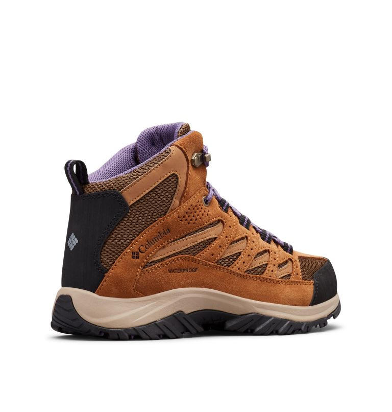 Columbia Crestwood™ Mid Waterdichte Wandellaarzen Dames Donkerpaars | RRF3521HC