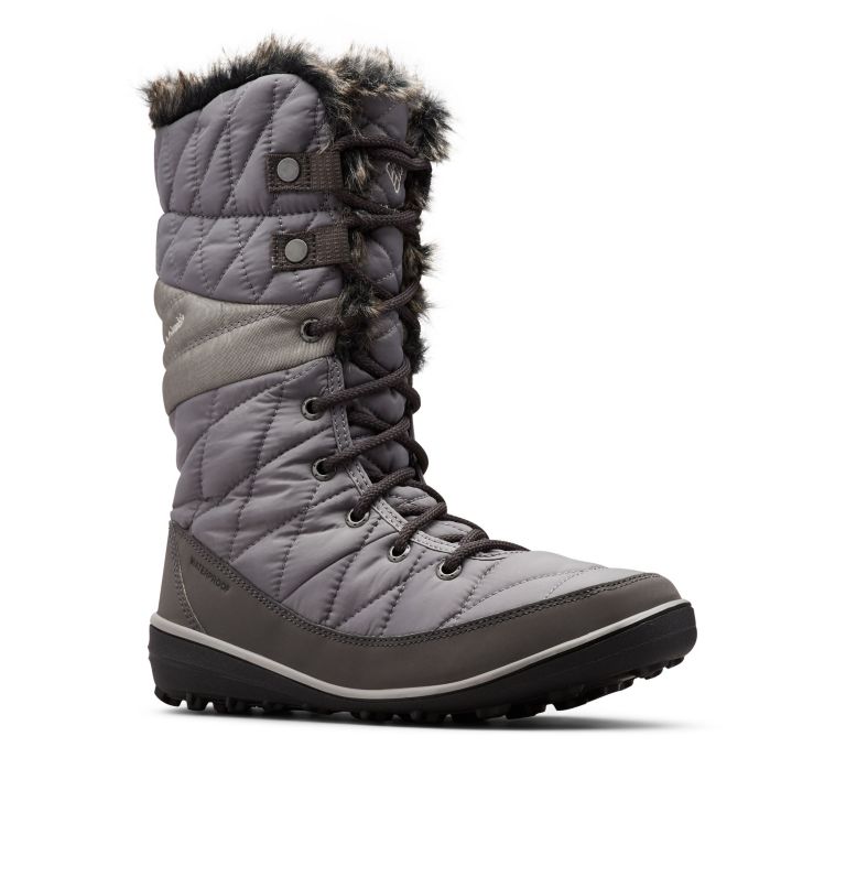 Columbia Heavenly™ Omni-Heat™ Waterdichte Snowboots Dames Grijs Chocola | PPB9995AA