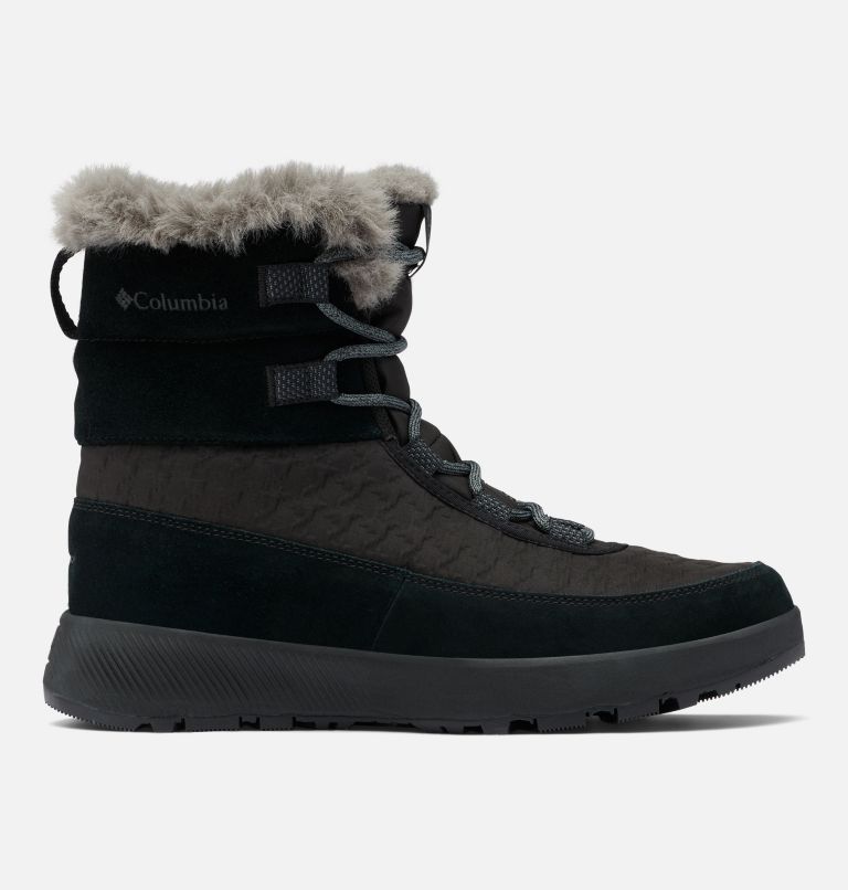 Columbia Slopeside Peak™ Omni-Heat™ Infinity Luxe Winterschoenen Dames Zwart Diepgrijs | IRI8379CA