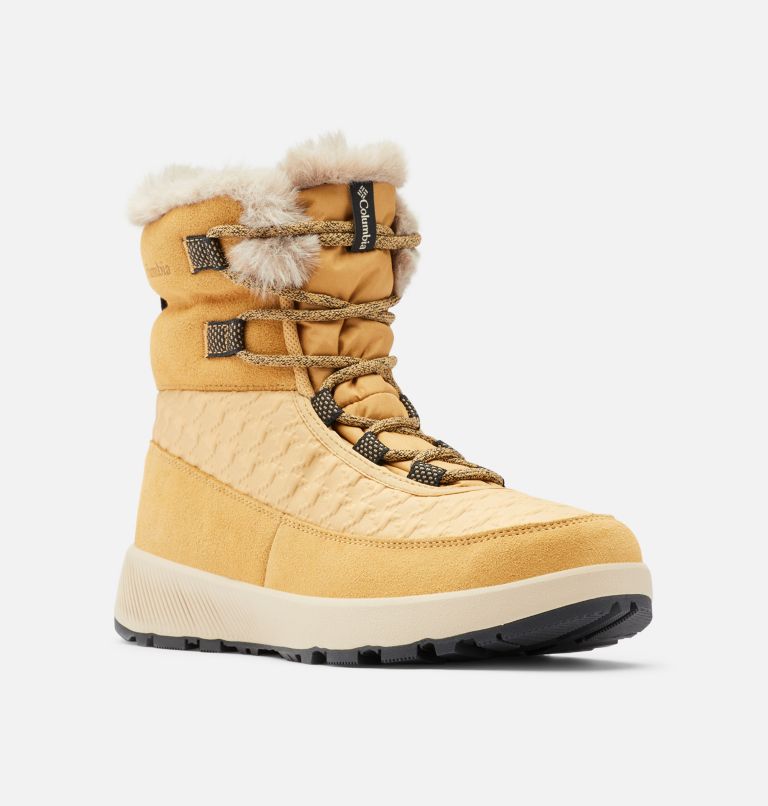 Columbia Slopeside Peak™ Omni-Heat™ Infinity Luxe Winterschoenen Dames Zwart | QJR6453BL