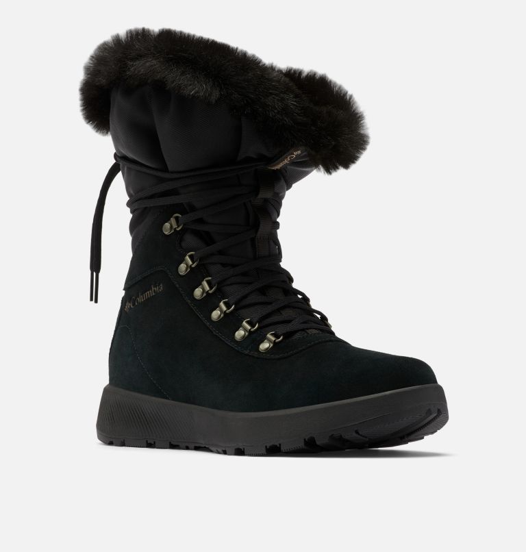 Columbia Slopeside Village™ Omni-Heat™ High Snowboots Dames Zwart | HOF4449XV